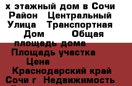 4-х этажный дом в Сочи › Район ­ Центральный › Улица ­ Транспортная › Дом ­ 28 › Общая площадь дома ­ 600 › Площадь участка ­ 6 › Цена ­ 35 000 000 - Краснодарский край, Сочи г. Недвижимость » Дома, коттеджи, дачи продажа   